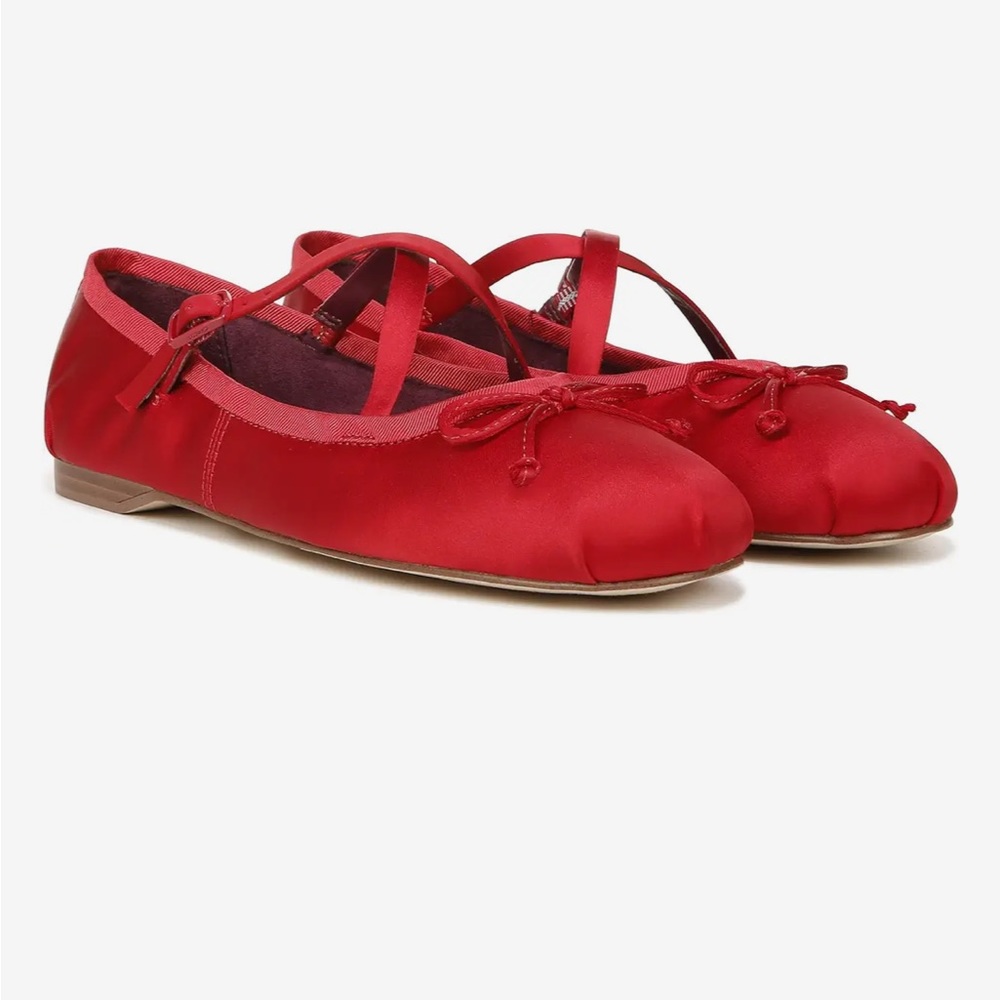 Circus NY by Sam Edelman Ballet Flats in Red Poppy